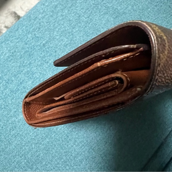 Louis Vuitton Porte Tresor Etui Trifold Monogram canvas Wallet w/ pass case - Picture 12 of 13